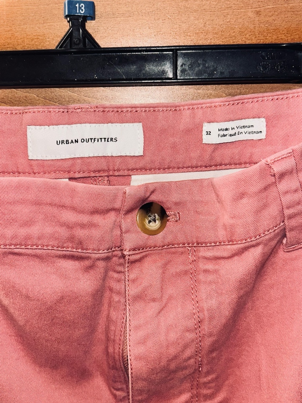 Urban Outfitters Pink Men’s Flat Front Shorts